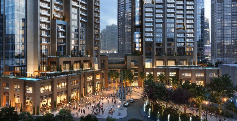Emaar ACT One Two Towers At Downtown Dubai 2 3 818x417